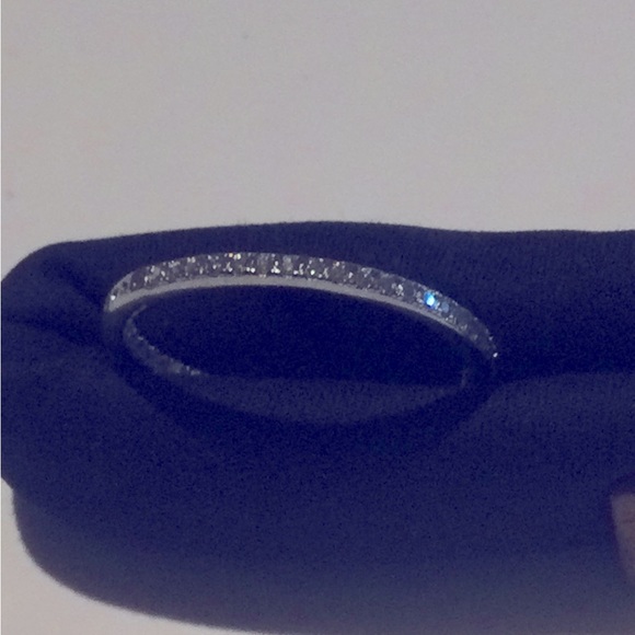 Unique Pair of Double Layer Sterling Silver Hoops - Picture 3 of 5